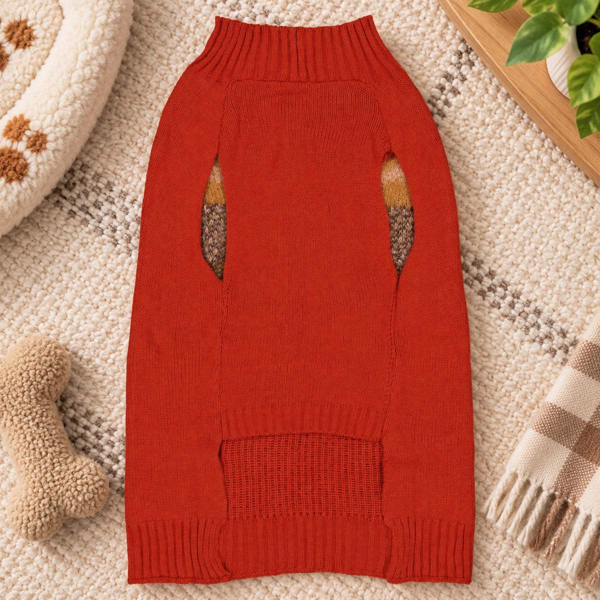 Teddy Bear Knit Pet Sweater