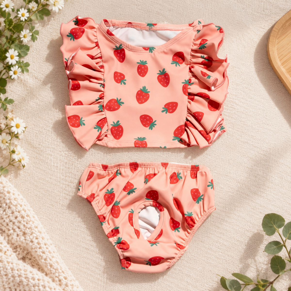 Strawberry Dog Bikini