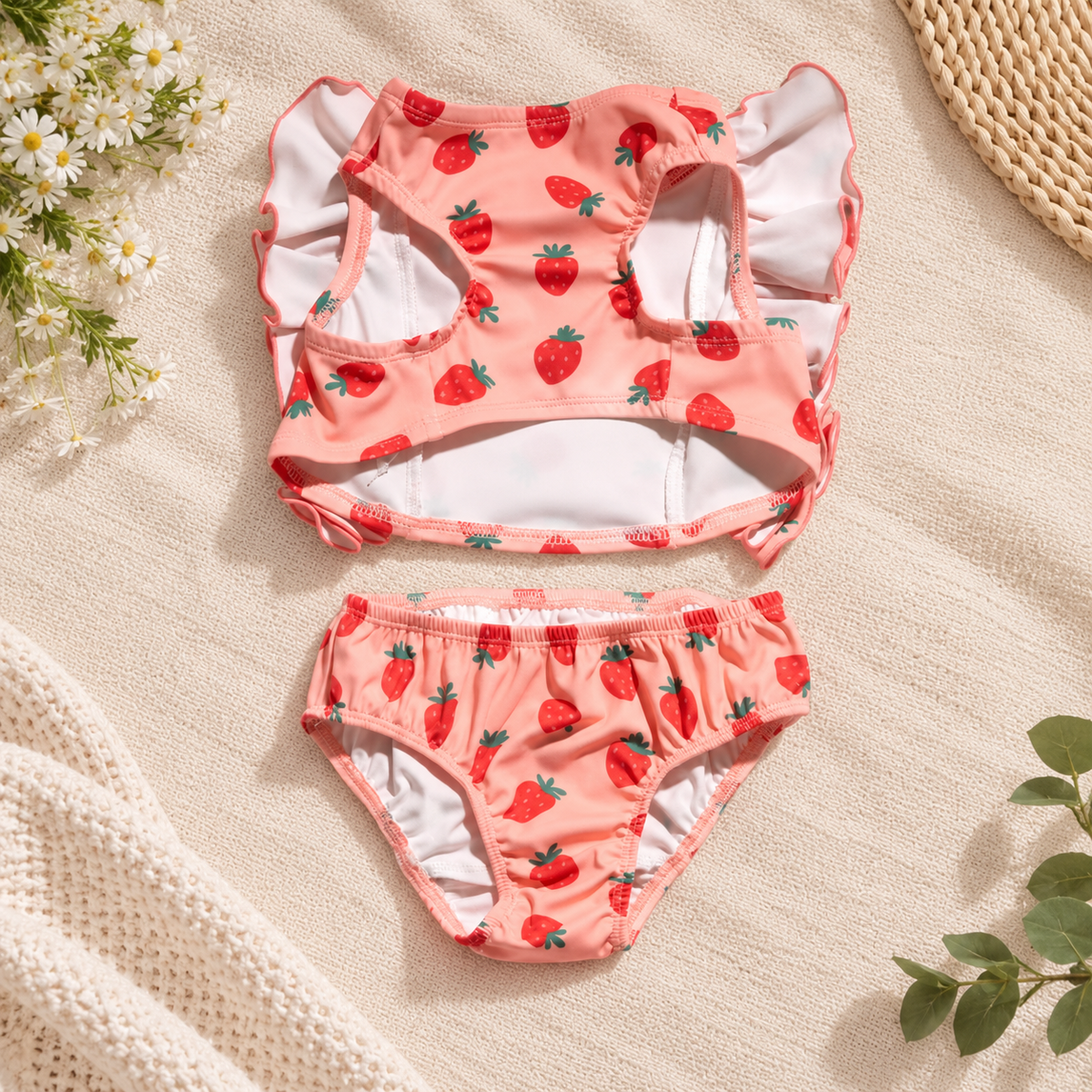 Strawberry Dog Bikini