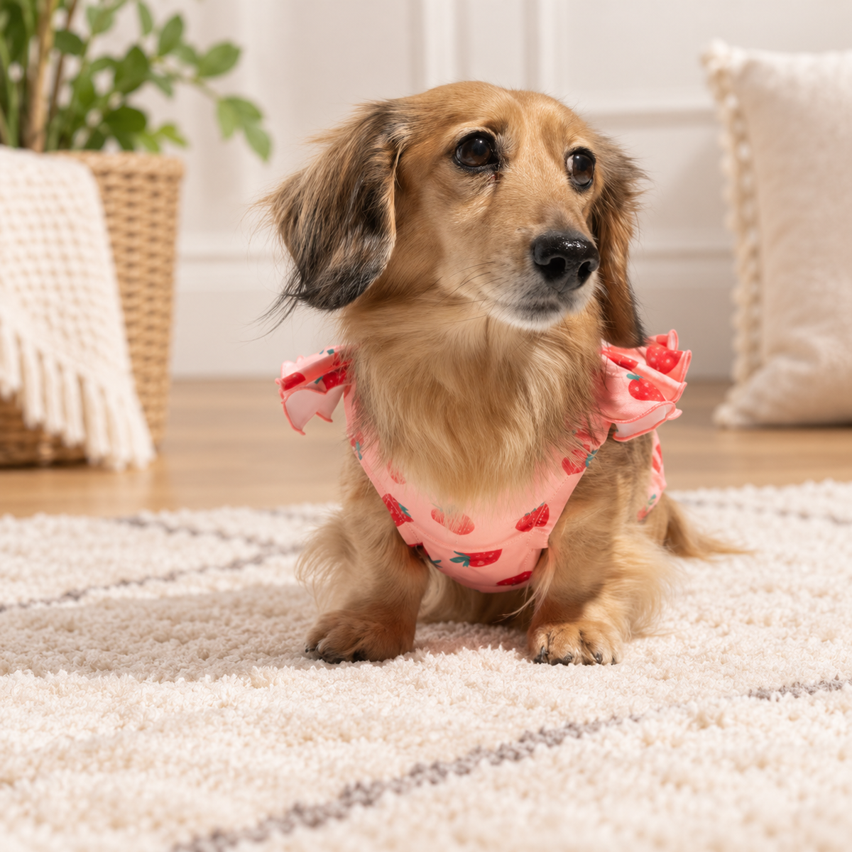 Strawberry Dog Bikini