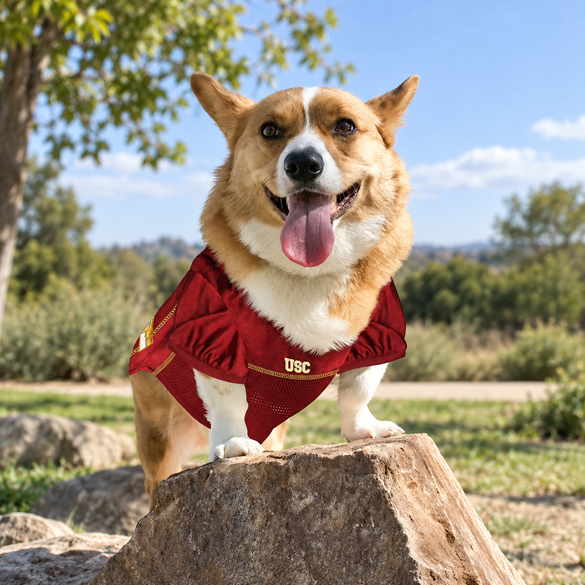 Mesh Dog Football Jersey